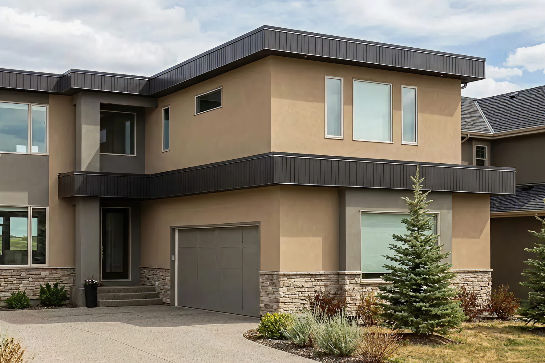 homeowners-EIFS-Stucco-exterior-contractor-calgary-maxima-construction homeowners-EIFS-Stucco-exterior-contractor-calgary-maxima-construction